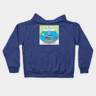 Fishbowl Christmas Kids Hoodie